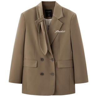 太平鸟学院风西装外套女秋美拉德A1BAD3305