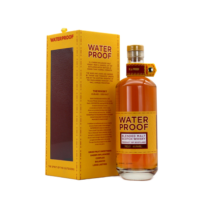 Waterproof水富纯麦调和苏格兰威士忌英国进口洋酒品尚汇700ml