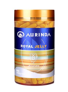 aurinda澳琳达蜂王浆1400mg100粒 澳洲原装进口蜂皇浆成人中老年
