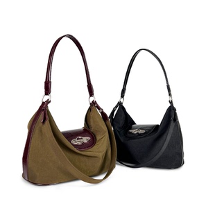 【闹市穿梭/小】SpicyCapSoul原创定制梭织尼龙配头层牛皮托特包