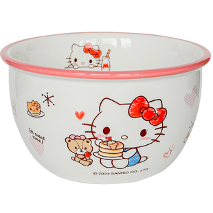 HelloKitty餐具碗碟套装家用陶瓷乔迁之喜碗结婚碗筷组合单人一套