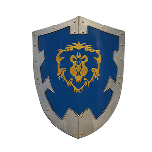 复古铁艺武士盔甲铠甲骑士盾牌酒吧餐厅咖啡厅墙面装饰创意挂件