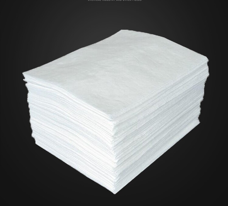 定制工业吸油棉吸油毡pp1/2水面强力吸附海事船舶漏油油库压点u.