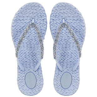 COOLCHAP沙滩人字拖女夏季新款海边度假绝美沙滩穿搭夹脚平底拖鞋