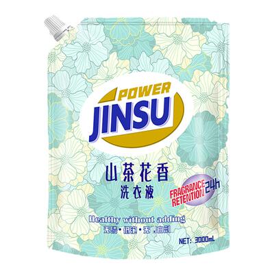 金苏山茶花洗衣液6斤家用补充装