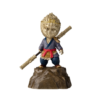 铜师傅《悟空之盖世英雄(萌版)》桌面齐天大圣铜摆件 家居工艺品