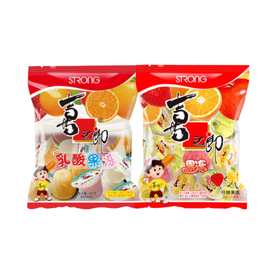 喜之郎什锦果冻乳酸混合口味