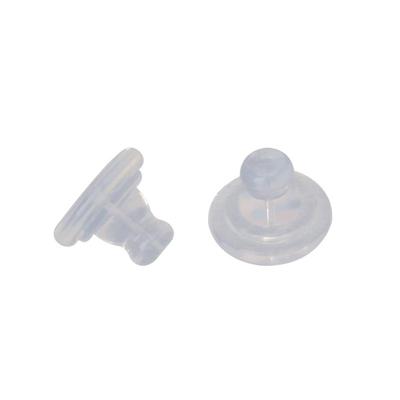 高档硅胶支撑耳堵飞碟后塞防下坠