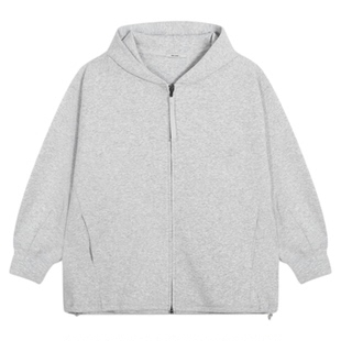 niko and ...卫衣女2025冬季新款潮酷长袖抽绳连帽外套588249