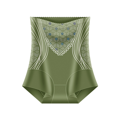 高腰收腹内裤女收小肚子