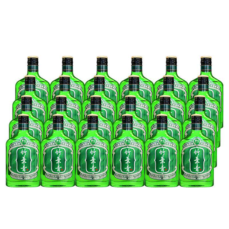 汾酒官方正品24瓶整箱竹叶青酒