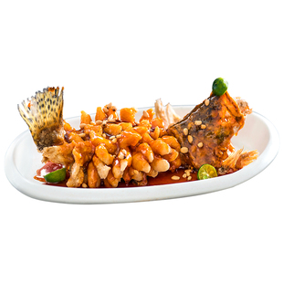 盘点美味松鼠鱼鳜桂鱼松子鲈鱼糖醋鱼半成品预制菜家宴年货年夜饭