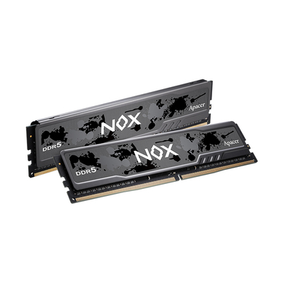 宇瞻内存条DDR5 NOX暗黑马甲16G 6000 C38 台式机电脑超频马甲条