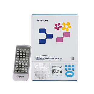 熊猫F385CD机CD播放机唱片机专辑播放器光碟片光盘随身听学生便携