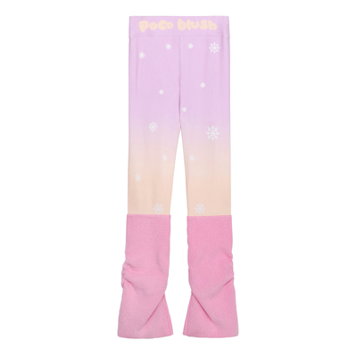 【雪夜极光】渐变打底裤保暖女童