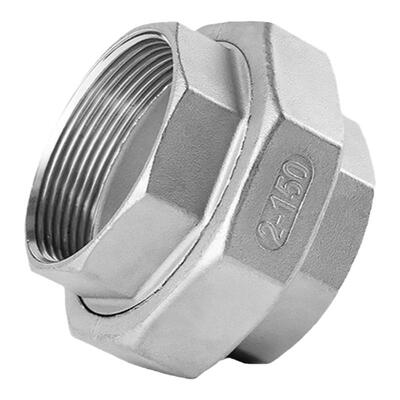 武原304不锈钢内丝活接头