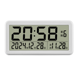 磁吸冰箱贴时钟数字电子表摆台式挂墙厨房时间显示简约日历万年历