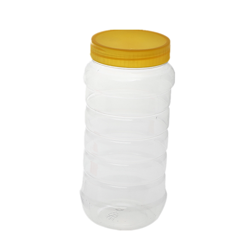 蜂蜜瓶塑料瓶液体食品级1000克 2斤装厚蜜糖罐密封罐装辣椒酱的瓶