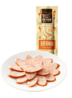 秋林里道斯官方旗舰店正宗哈尔滨红肠东北特产法式鹅肝肠即食熟食