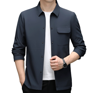 罗蒙工装夹克男士潮流上衣服2026春秋季新款休闲宽松春装外套男款