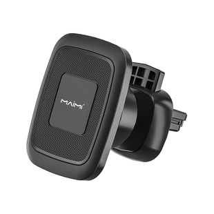 麦靡Z18磁吸手机支架通用弹簧夹扣稳固防滑单手取放无惧颠簸车载