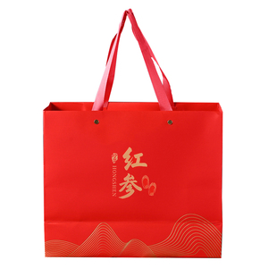 红参礼品盒空盒新年送礼滋补品包装盒高丽参花旗参人参片鹿茸礼盒