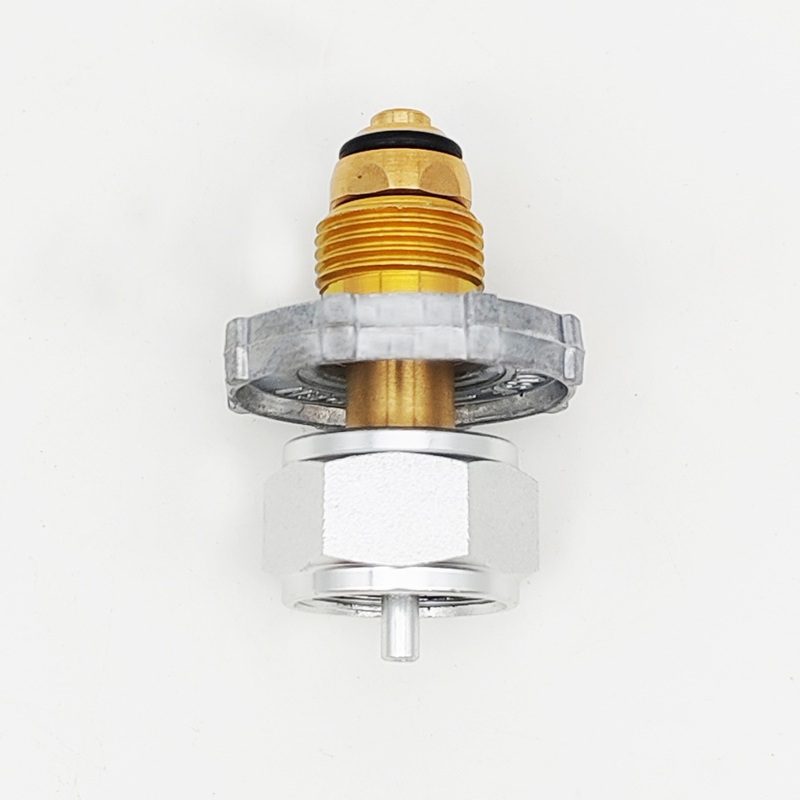 北美1磅丙烷气罐曼普气罐充气阀丙烷充气接头POL气瓶充阀