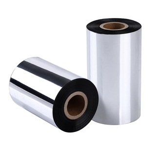 增强混合基碳带110  50  70  90 100mm*300m碳带标签纸铜版纸打印机条码打印机服装吊牌色带TSC科诚