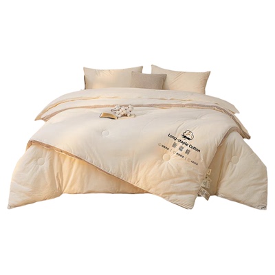 新疆棉花子母被100全棉花被褥