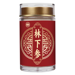 人参林下参粉长白山野山参打粉正品官方旗舰店高年老山参整枝磨粉