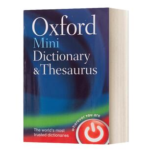 牛津迷你词典和同义词词典 英文原版 Oxford Mini Dictionary and Thesaurus 英文版 进口英语原版书籍