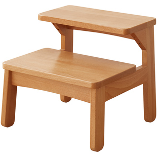 实木梯凳脚踏凳儿童垫脚凳阶梯凳换鞋凳小凳子登高凳家用矮凳