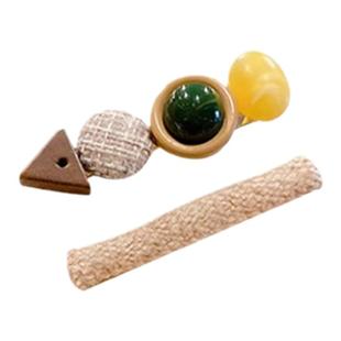 白鹿同款无痕发夹女侧边前额刘海边夹小卡子儿童发卡一字夹子头饰