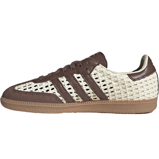 adidas阿迪达斯三叶草夏季女鞋SAMBA OG运动鞋休闲鞋IH9373