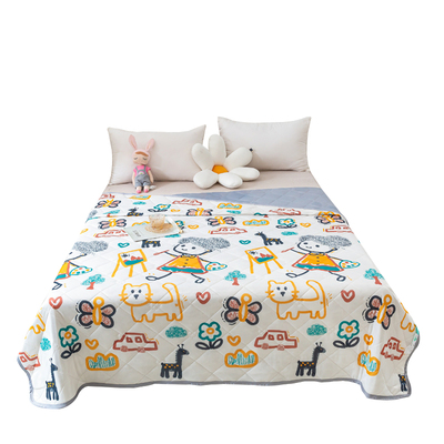 明超凉感可机洗空调被夏季