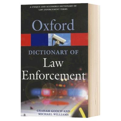 正版 A Dictionary of Law Enforcement法律执行词典