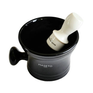 MASETO 高端猪鬃毛盲盒胡须刷 不扎脸起泡快软硬皂通吃刷柄随机发