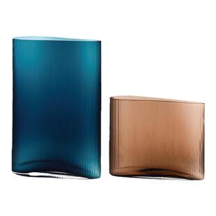 Nude努德土耳其进口欧式手工水晶玻璃花瓶创意客厅样板房摆件设计