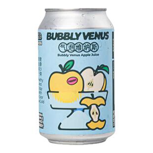 花雅酿造气泡维纳斯起泡苹果汁光芒西打棒法棍330ml罐精酿啤酒