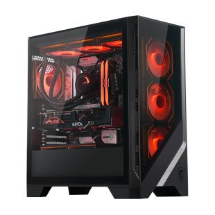 微星设计师电脑主机RTX5080/5070Ti/5060Ti台式机i5 13600KF/U7 265KF/270K Plus游戏设计AI渲染DIY组装整机
