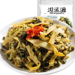 淘滋源雪菜雷笋开袋即食雪里蕻酸菜笋丝竹笋尖安吉特产梅菜下饭菜
