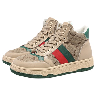 红蜻蜓女鞋秋冬新款复古厚底增高百搭休闲鞋高帮板鞋加绒保暖棉鞋