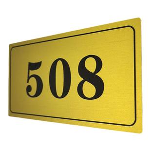 不锈钢门牌号索引房地产门牌号码牌家用楼层牌楼栋牌定制