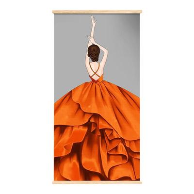 客厅走廊玄关简约可定制美女挂画