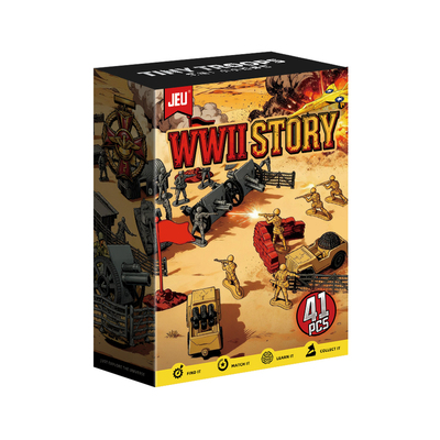 JEU旧义复古前线1944小兵人玩具