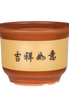 陶瓷花盆粗陶厂家直销绿植家用