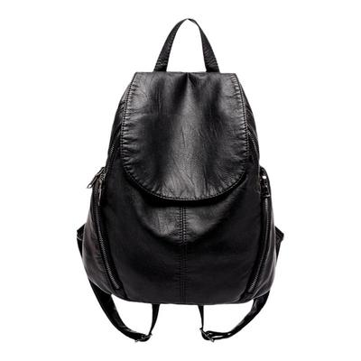 香港代购软皮双肩包女大容量背包