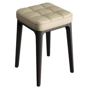 凳子家用塑料加厚圆凳现代简约书桌凳餐厅椅子矮凳备用可叠放板凳