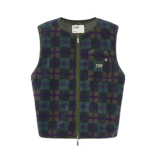 CMF潮牌秋冬季休闲复古摇粒绒绵马甲男户外机能防风保暖背心外套