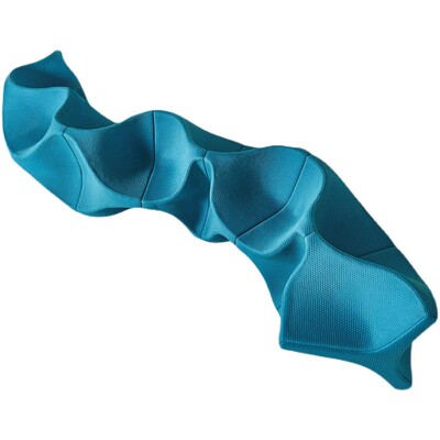 模块设计创意组合玻璃钢异形接待会客座椅Heartbeat心跳休闲沙发